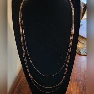Elegant Gold Layered Necklaces